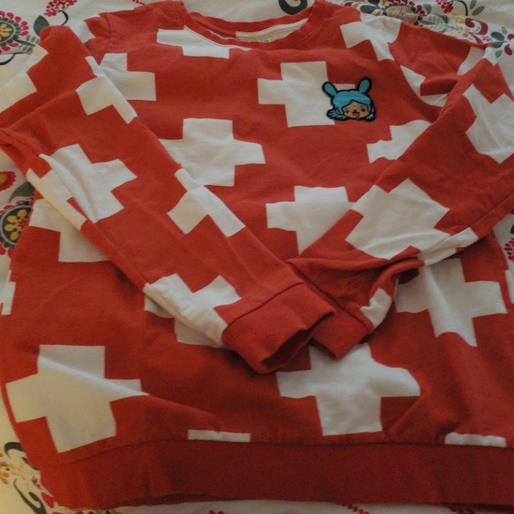 Long sleeves sweat shirt